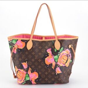 Louis Vuitton Neverfull MM Limited Edition Roses